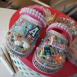 Custom Croc Clogs Size 7 Toddler